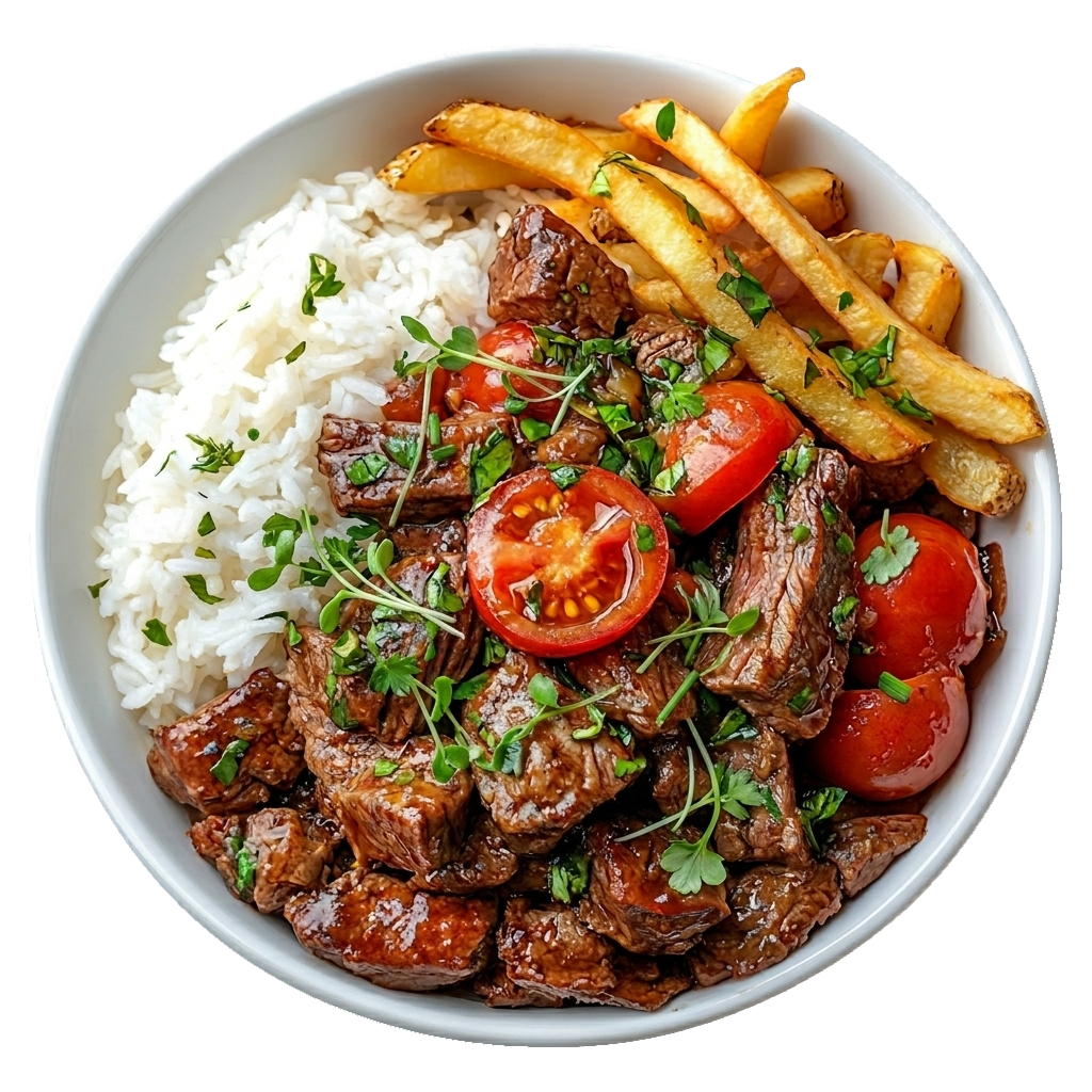 An image of lomo saltado